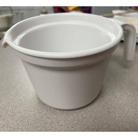 White Coupe 1.75quart Saucepan No Lid
