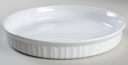 White Coupe 10" Quiche