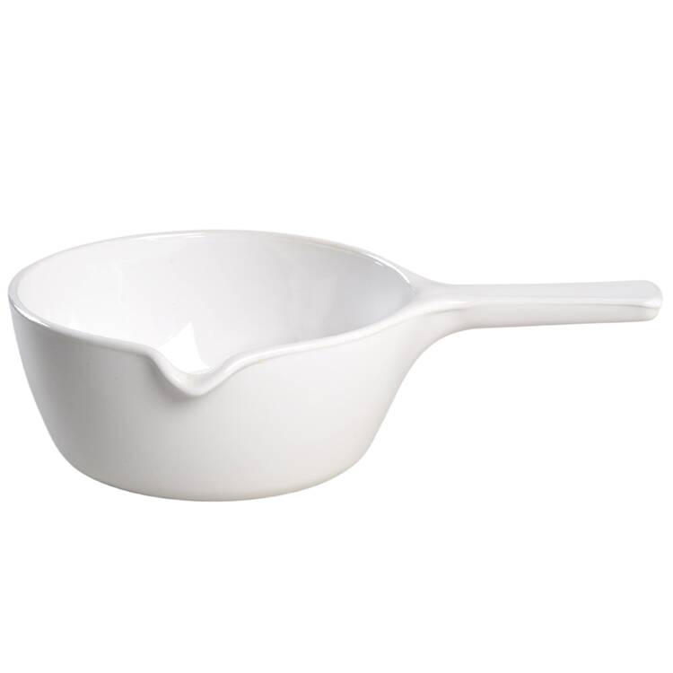 White Coupe 2.5 Cup Saucepan, No Glass Lid