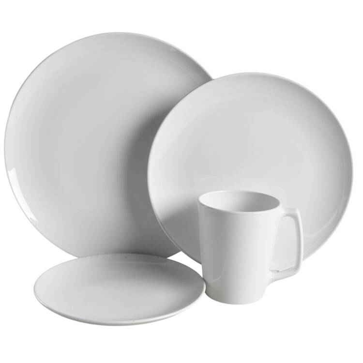 White Coupe 32  Piece Estate Set