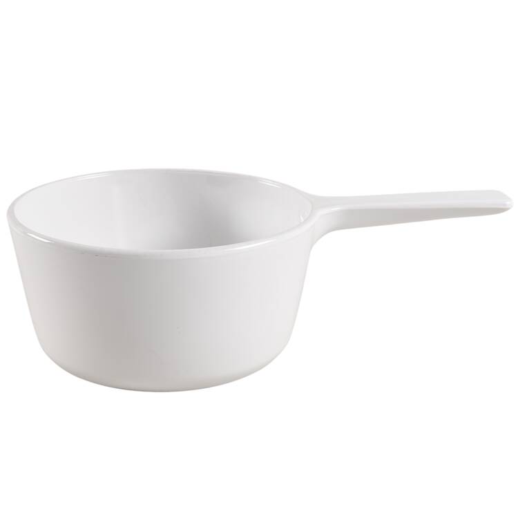 White Coupe 1.5 Qt Saucepan W/No Glass Lid by Corning Corelle