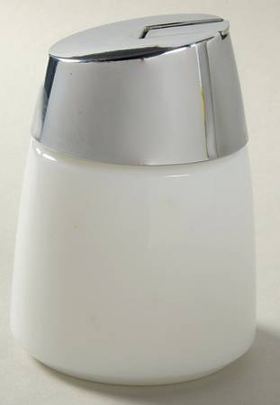 White Coupe Sugar Pourer