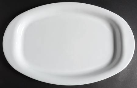 White Coupe 16" Oval Microwave Browning Grill