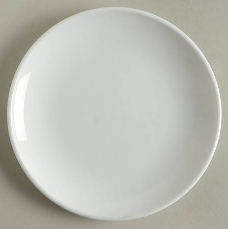 White Coupe Bread & Butter Plate