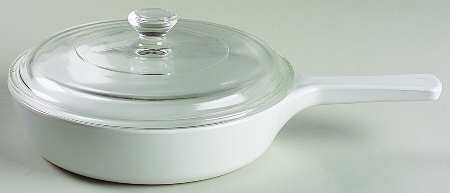 White Coupe 6" Menuette Pan/Skillet & Lid