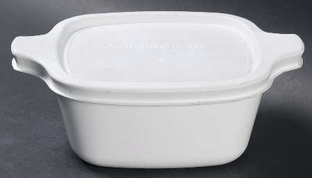 White Coupe Petite Pan & Lid