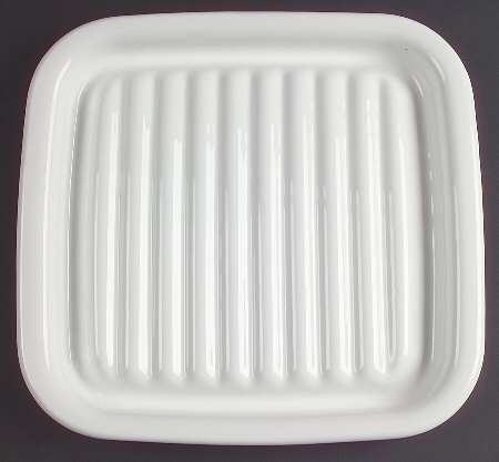 White Coupe Microwave Rack