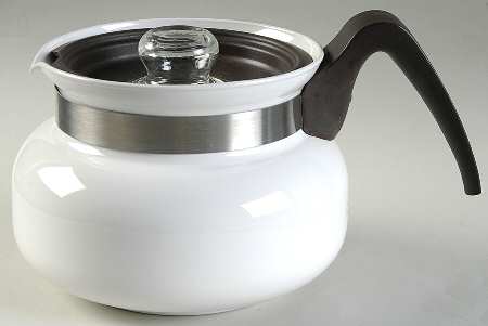 White Coupe Carafe for Auto Coffeemaker