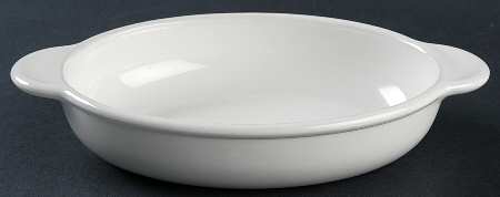 White Coupe 14 Oz Casserette No Glass Lid