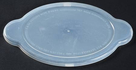 White Coupe Plastic Lid for Casserette