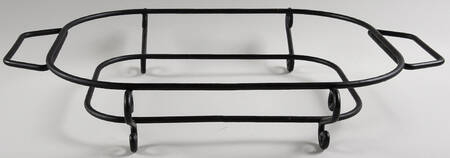White Flora Metal Stand for 15" Rectangular Roaster