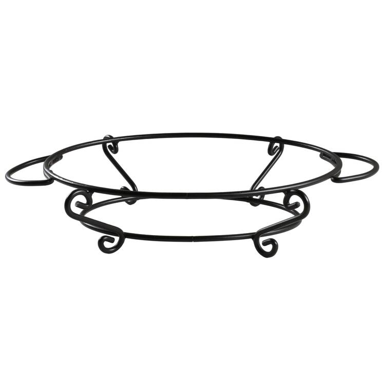 White Flora Metal Stand for 2.25 Oval Casserole