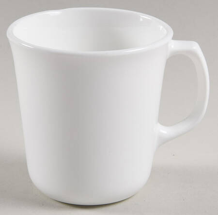 White Narrow Rim (Pyroceram) Mug