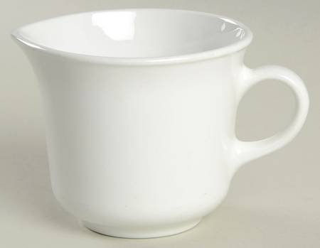 White Narrow Rim (Pyroceram) Creamer
