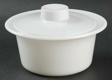 Winter Frost White (Corelle) Butter Tub & Lid