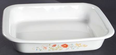 Wildflower (Corelle) 12" Rectangular Roaster by Corning Corelle