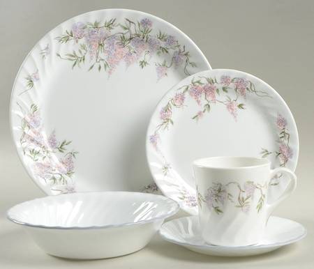 Wisteria (Corelle) 5 Piece Place Setting
