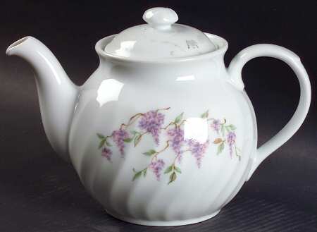 Wisteria (Corelle) Teapot & Lid
