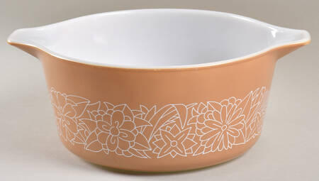 Woodland Brown (Corelle) 1.5 Quart Round Casserole No Lid