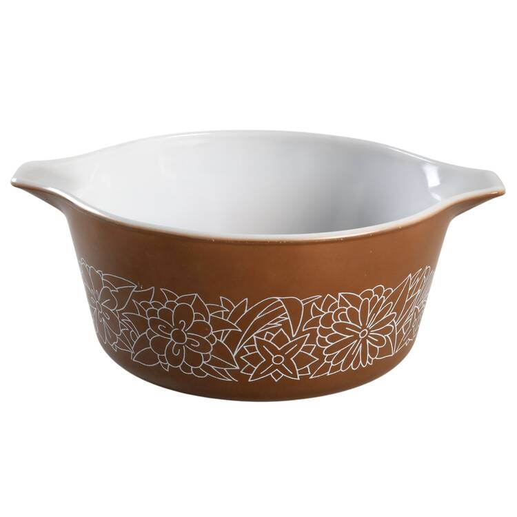 Woodland Brown (Corelle) 1.5 Qt Round Casserole No Lid