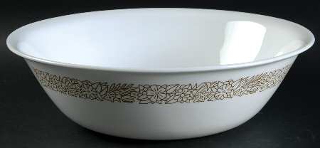Woodland Brown (Corelle) 10" Round Vegetable Bowl
