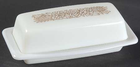 Woodland Brown (Corelle) 1/4 Lb Covered Butter