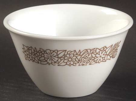 Woodland Brown (Corelle) Sugar Bowl No Lid