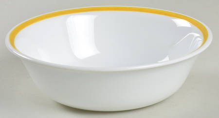 Yellow Sundance (Corelle) Coupe Cereal Bowl