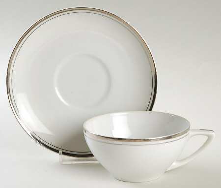 Candlelight Flat Cup & Saucer Set
