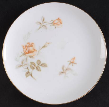 Harvest Rose Bread & Butter Plate