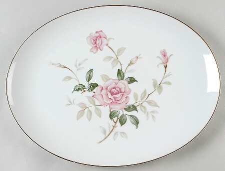 Picardy 14" Oval Serving Platter
