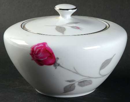 Treasure (Pink Roses) Sugar Bowl & Lid