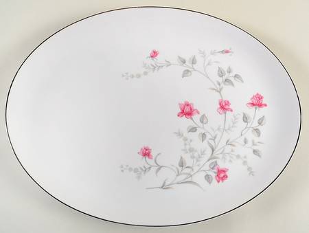 Windswept 14" Oval Serving Platter