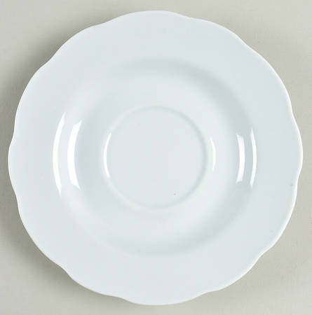 Camelia (All White) Saucer