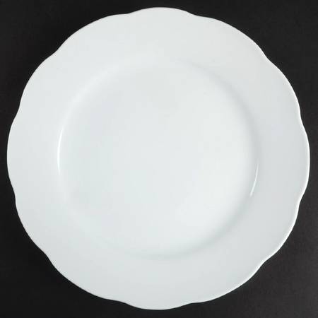 Camelia (All White) Salad Plate