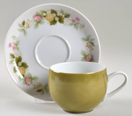 Jardin Footed Cup & Saucer Set