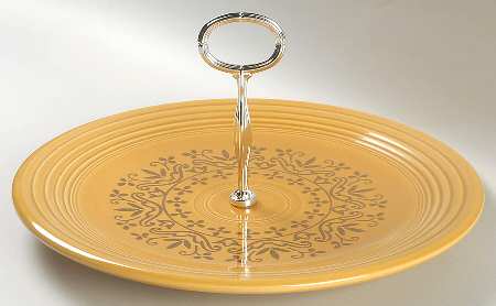 Casualstone Round Serving Plate with Handle (CH)
