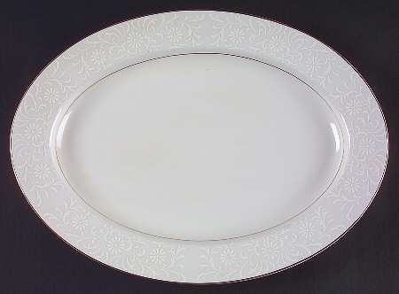 Chantilly 14" Oval Serving Platter