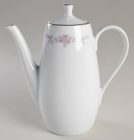 Floral Lace Coffee Pot & Lid