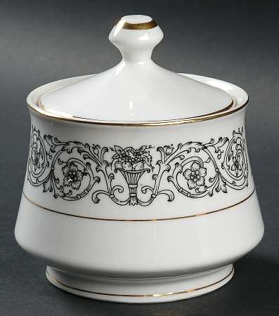 Laurent Sugar Bowl & Lid