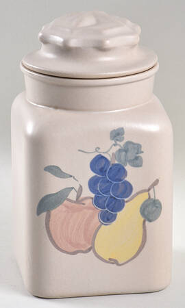 Country Harvest Medium Canister & Lid