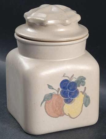 Country Harvest Small Canister & Lid by Chatham Potters 