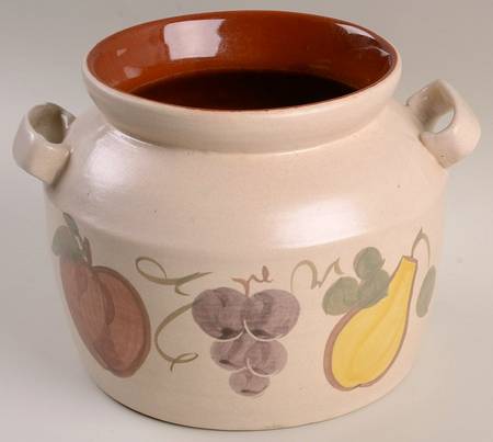 Country Harvest Bean Pot No Lid by Chatham Potters 