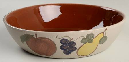 Country Harvest 10" Round Vegetable Bowl