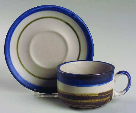 Anthony Flat Cup & Saucer Set