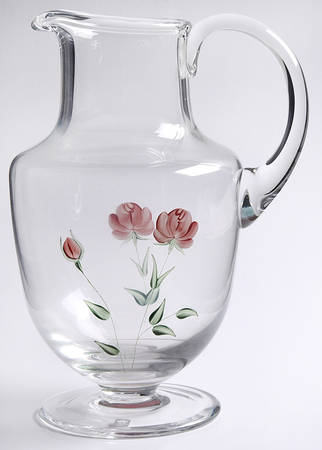 Rose 48 Oz Glassware Pitcher