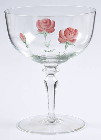 Rose Glassware Sherbet