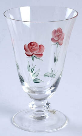 Rose Glassware Iced Tea