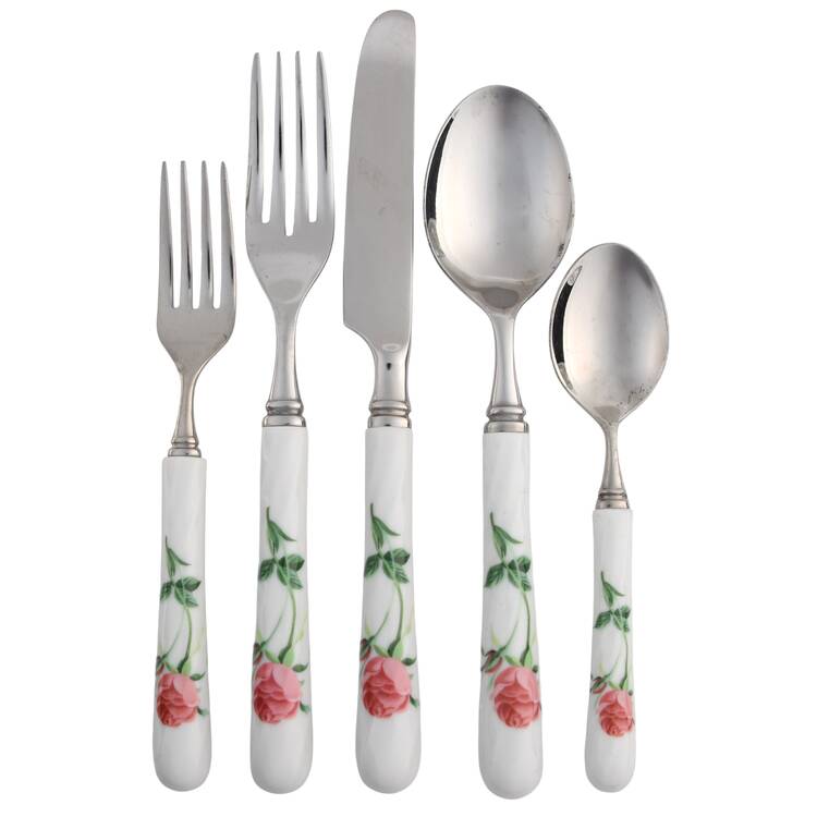 Rose 40  Piece Estate Set
