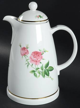 Rose Ceramic Thermos & Lid